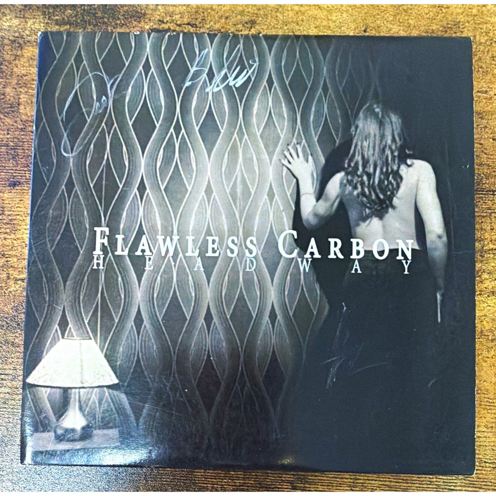 Flawless Carbon - Headway CD EP Signed Autographed Lauren Diamond Rob Freeman UK